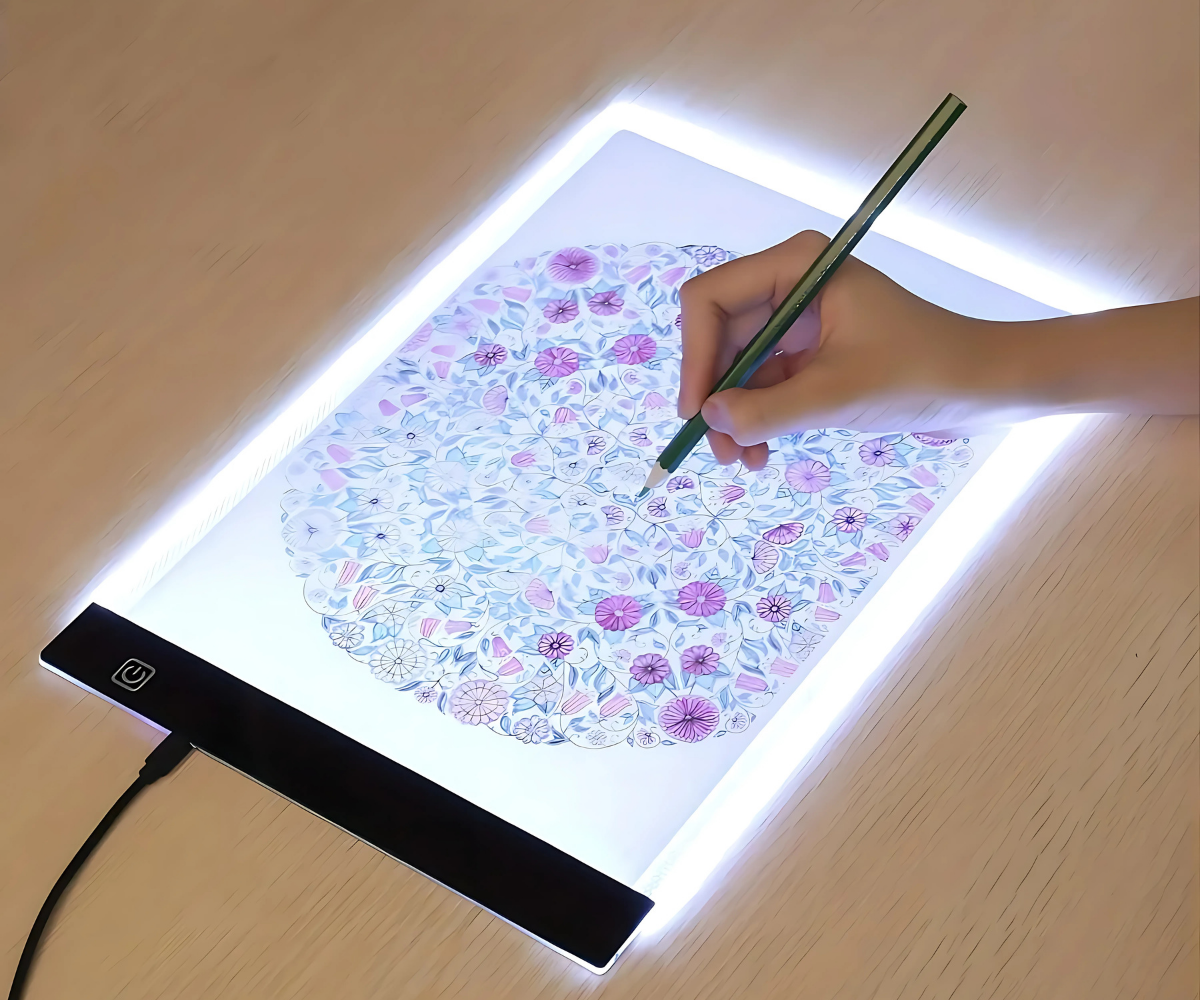 Prancheta de Desenho Inteligente com Luz Led Smart