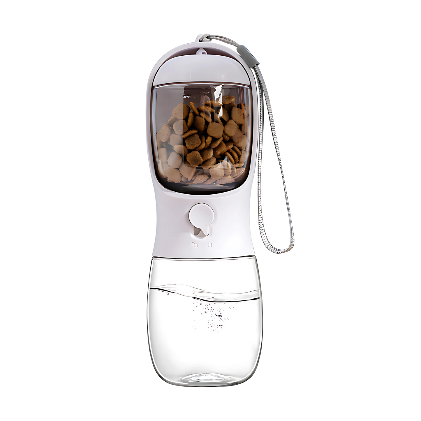 Garrafa de Água com Dispenser de Comida Portable