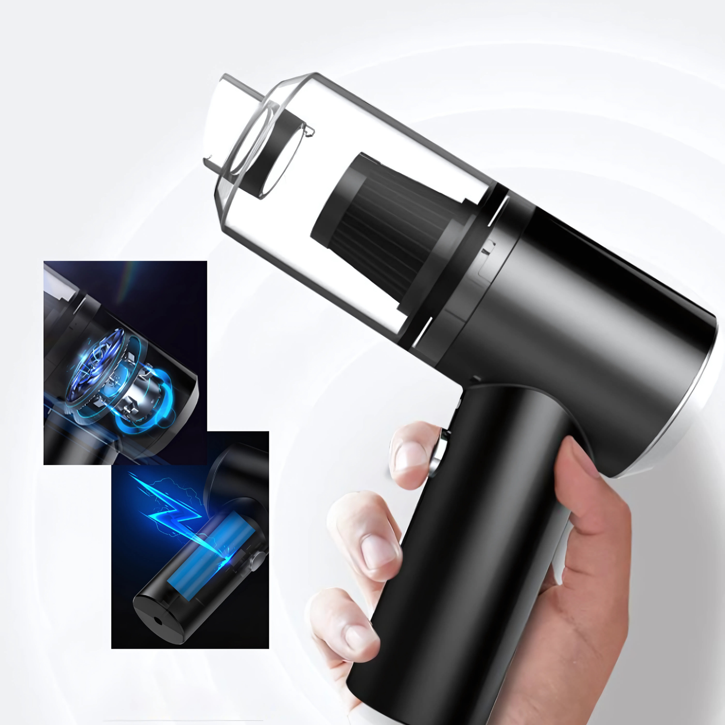 Aspirador de Pó Portátil TurboJet