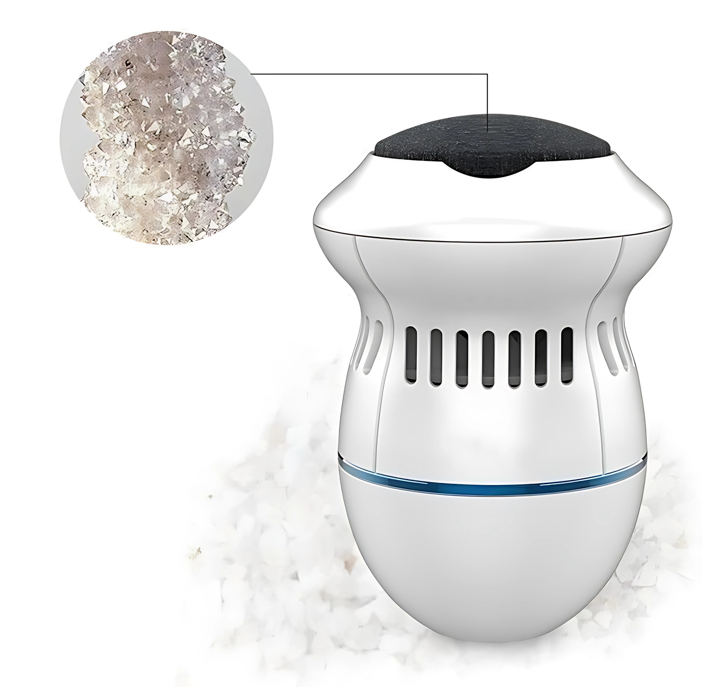 Removedor de Calos e Rachaduras Beauty Feet Com 8 Lixas