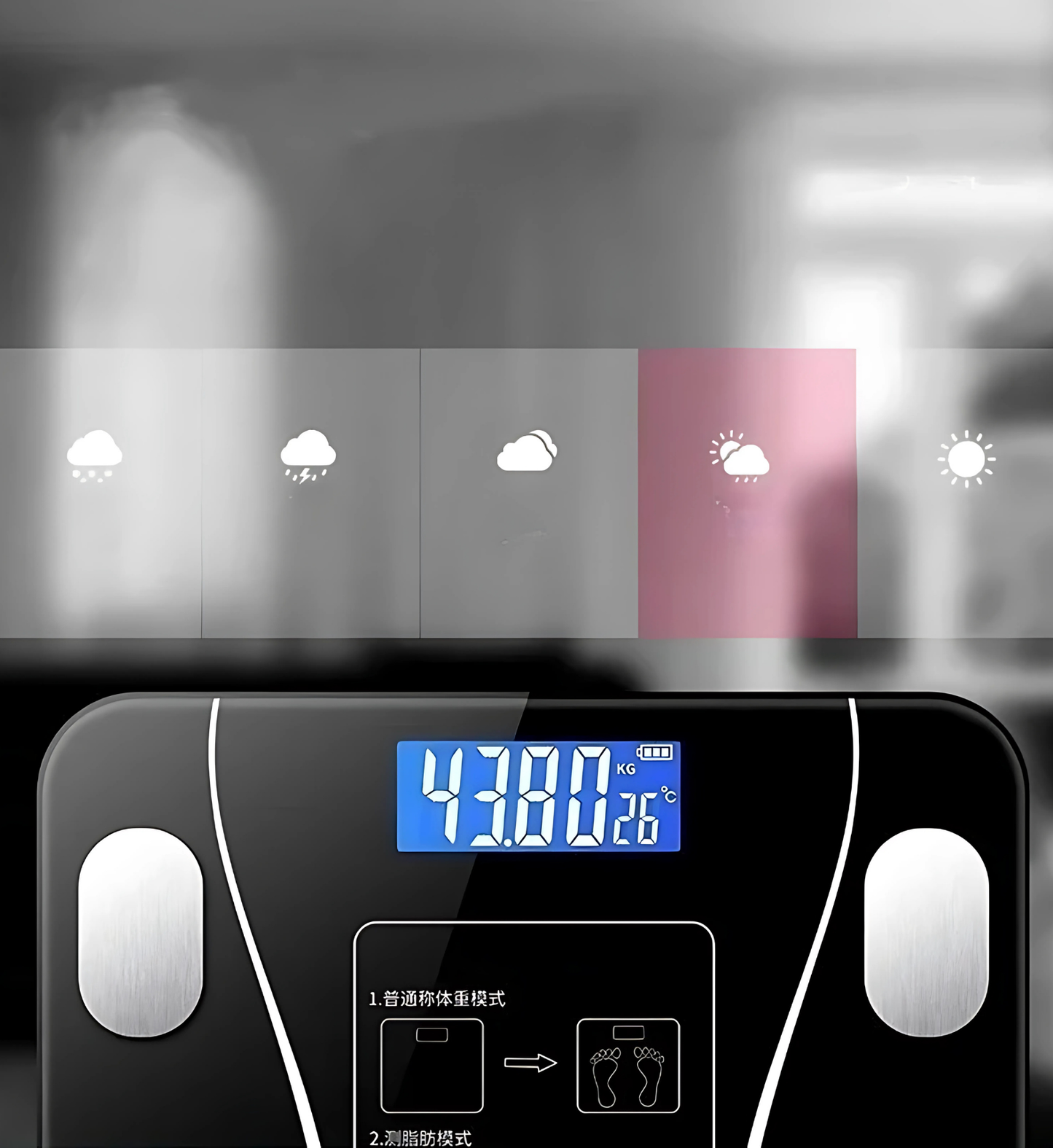 Balança Digital Corporal Bioimpedância Bluetooth
