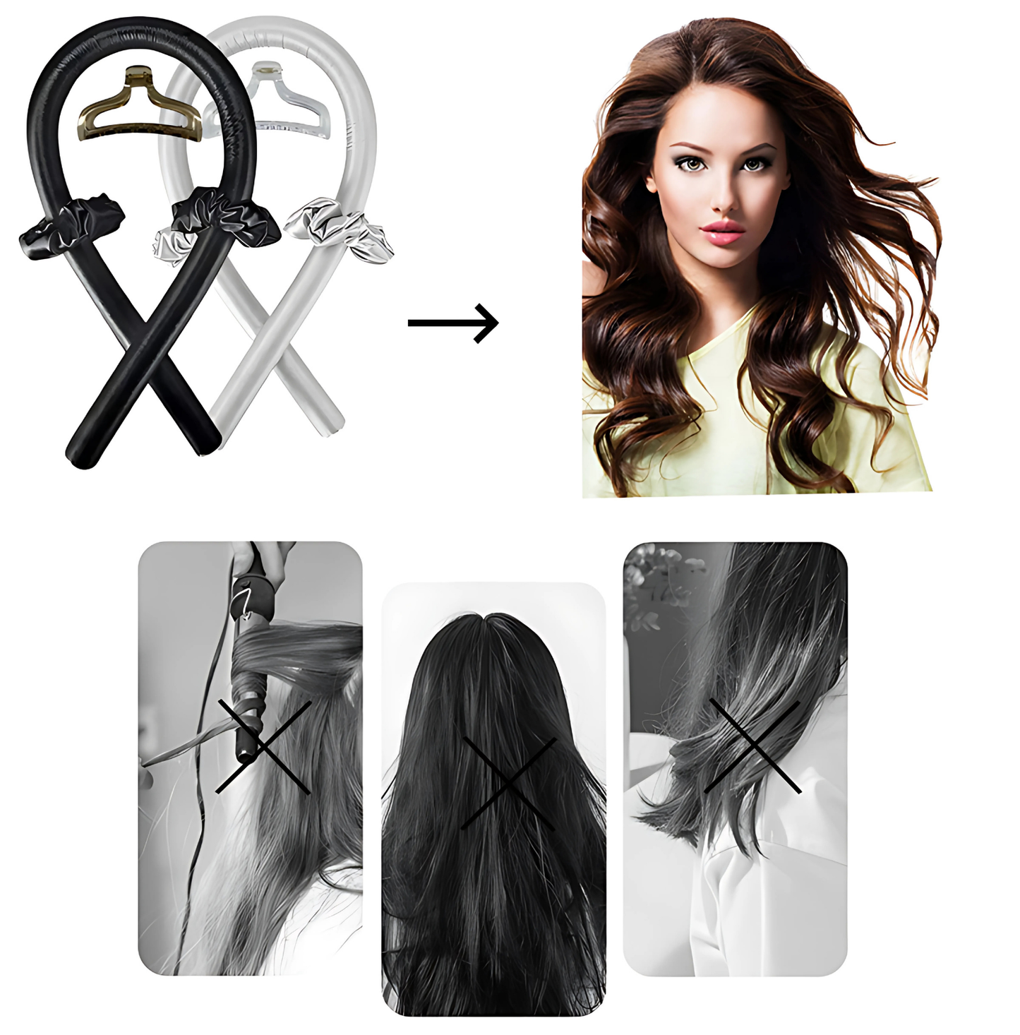 Modelador de Cachos a Frio Perfect Hair