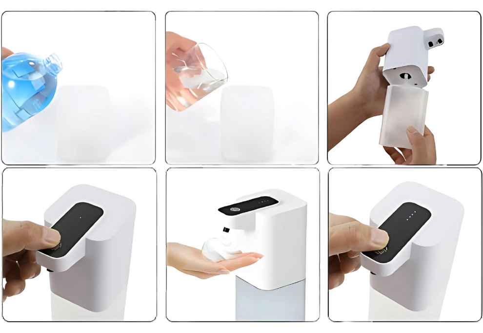 Dispenser Automático com Sensor Moviment