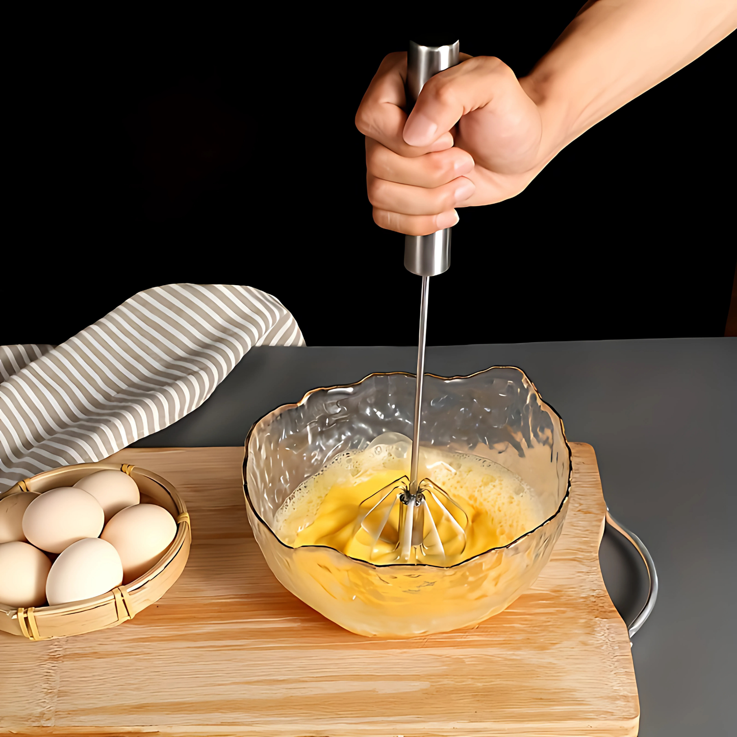 Mixer de Mão Batedor de Ovos BS Tocker
