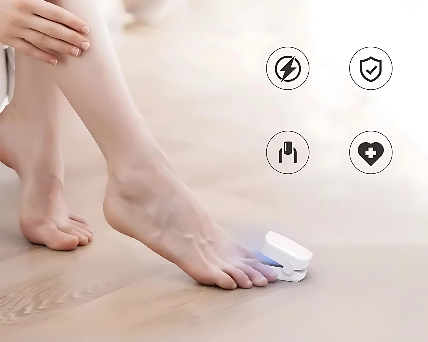 Aparelho a Laser Combate os Fungos das Unhas Heallthy Foot