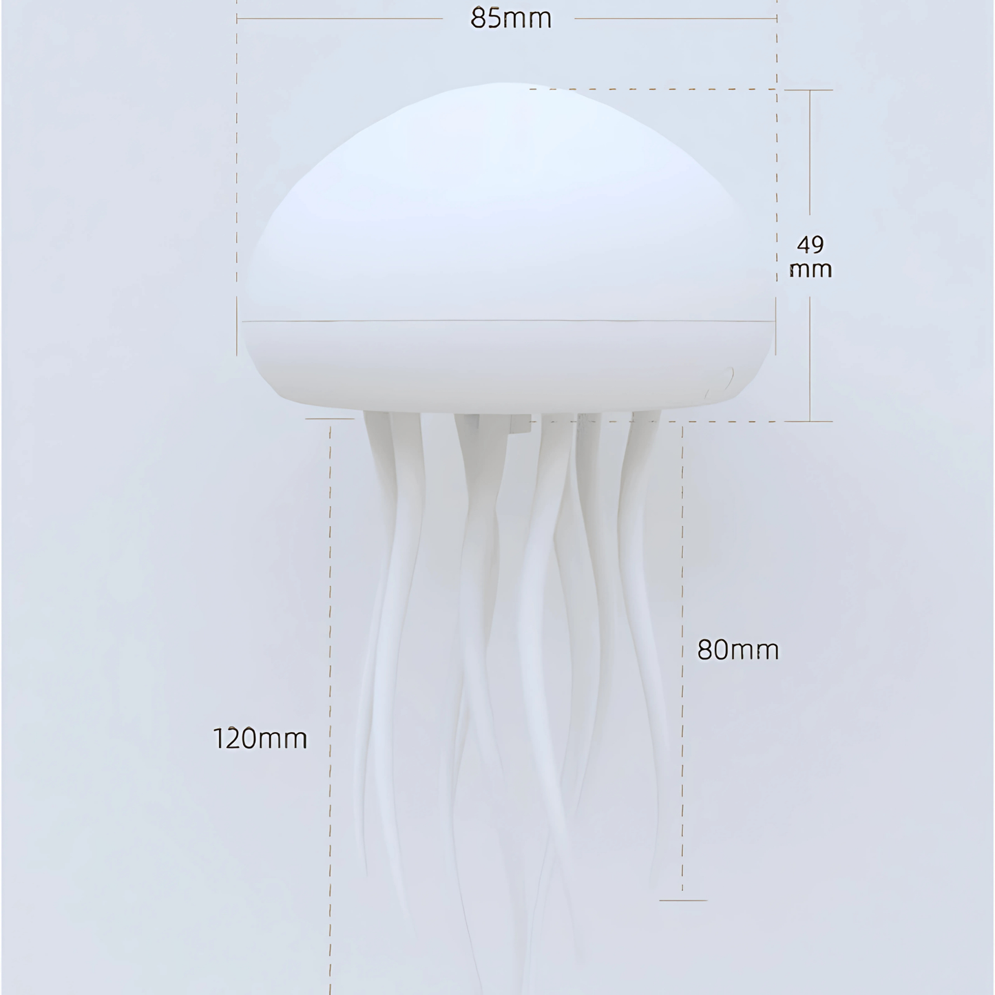 Luminária Infantil Água-Viva JellyFish