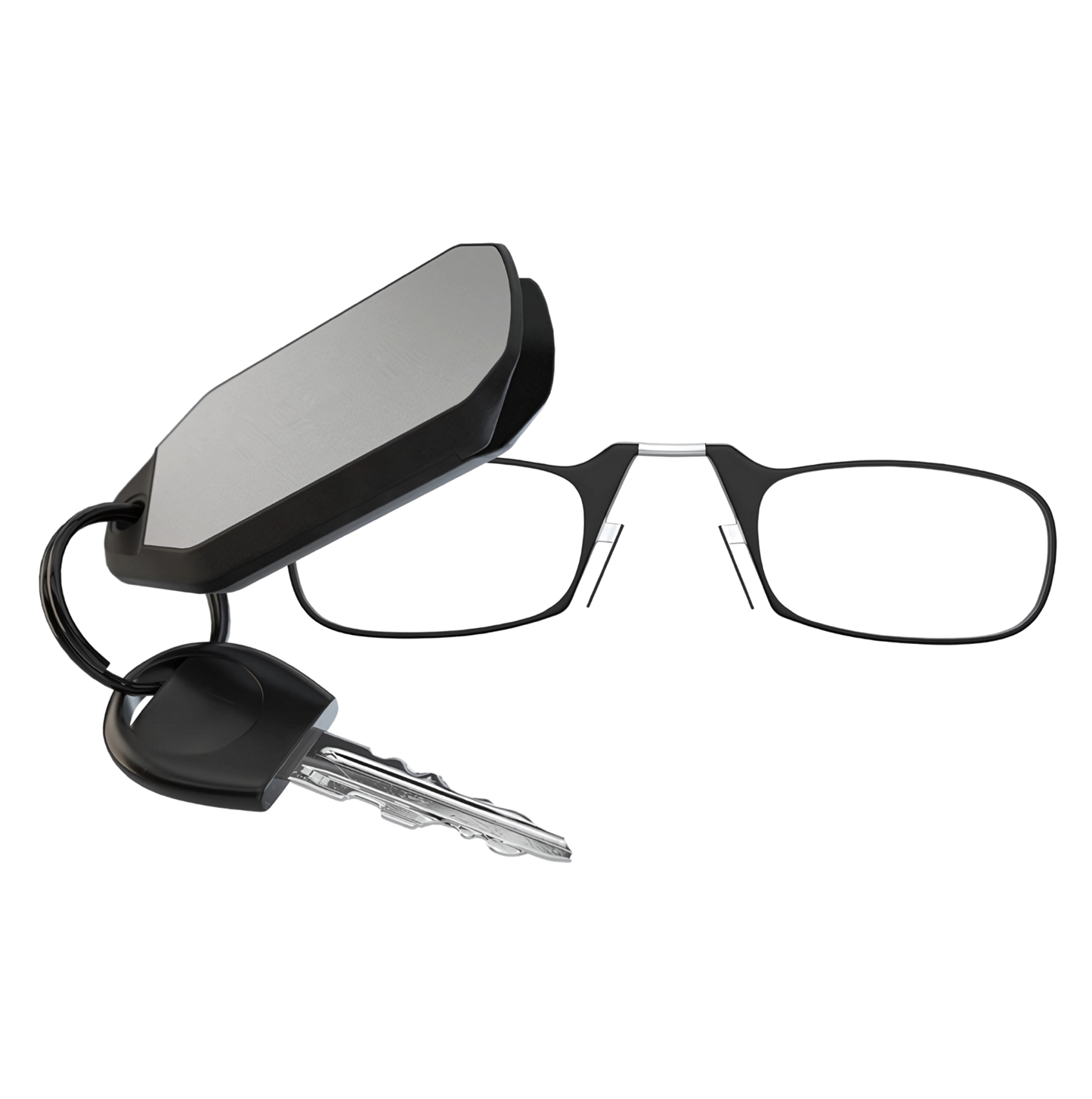 Mini Óculos Chaveiro de Leitura Dobrável Clip Glass