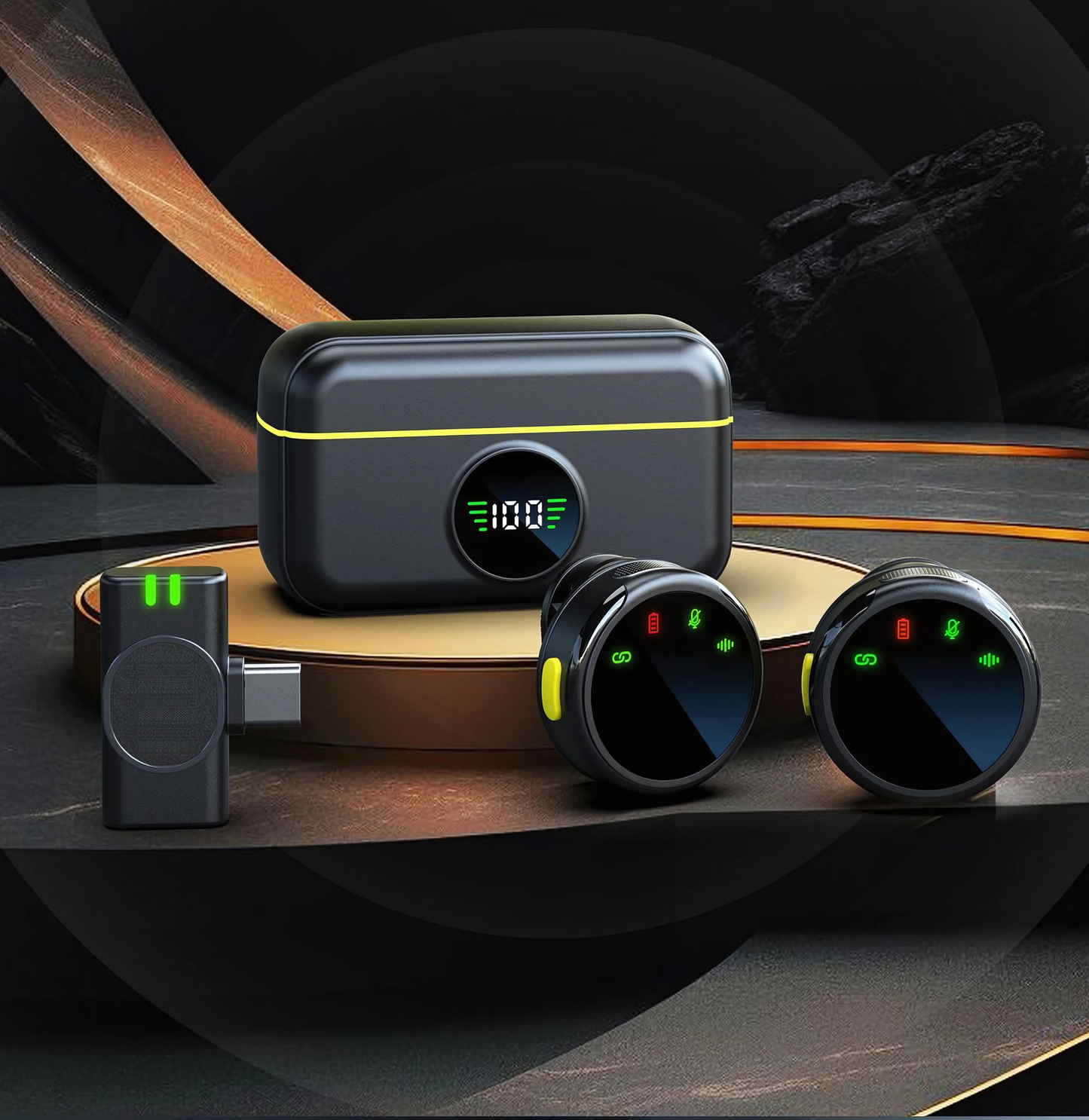 Microfone Lapela Sem Fio Good Sound J6
