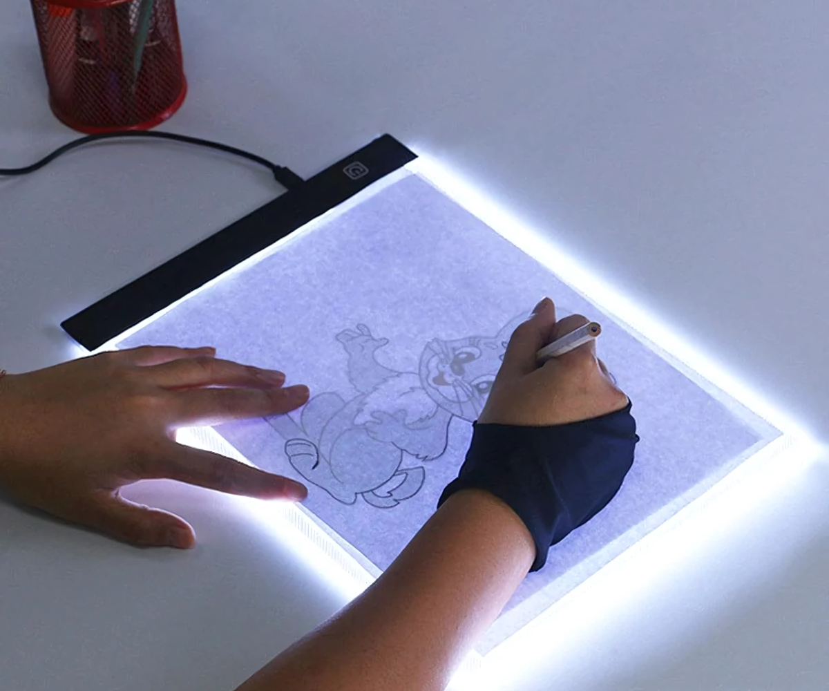 Prancheta de Desenho Inteligente com Luz Led Smart