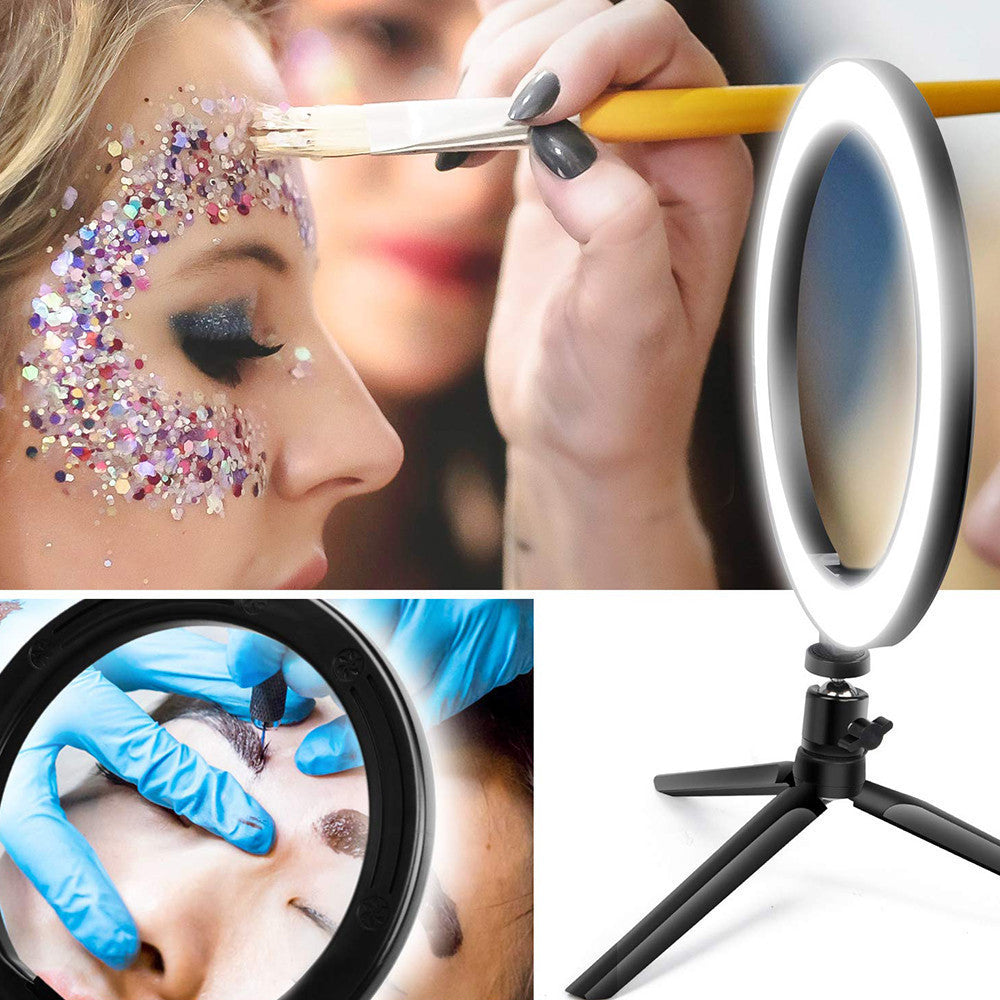 Ring Light Tripé de Mesa Support