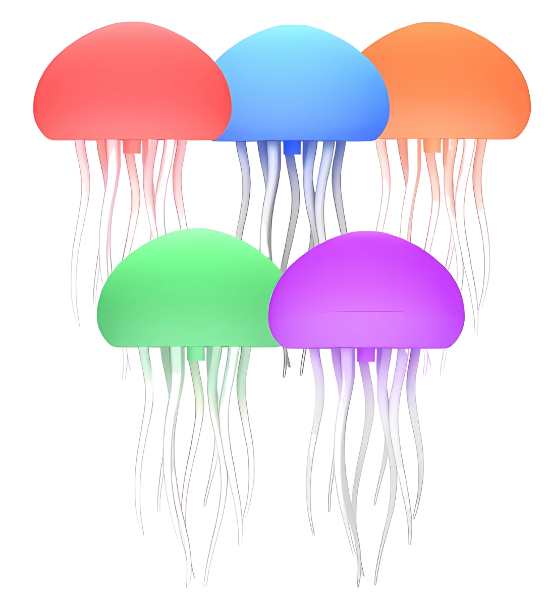 Luminária Infantil Água-Viva JellyFish