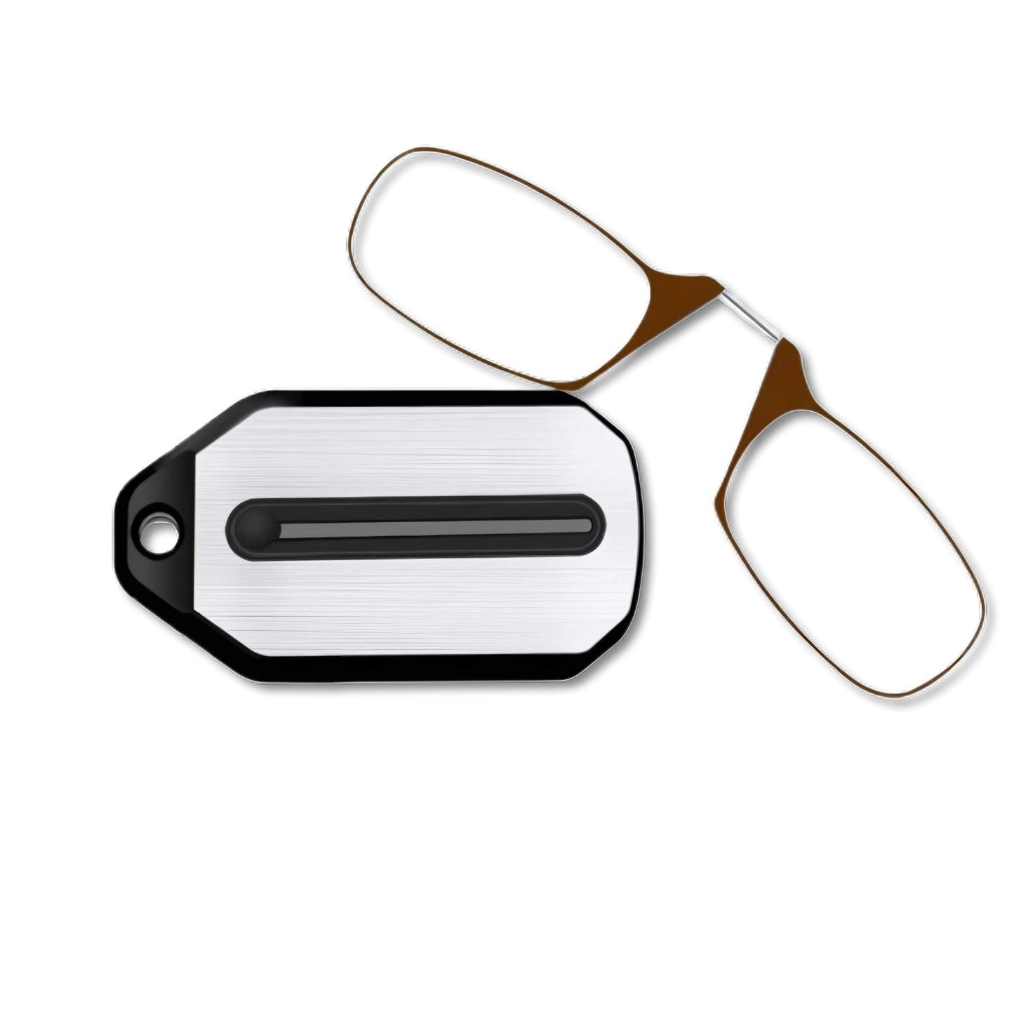 Mini Óculos Chaveiro de Leitura Dobrável Clip Glass