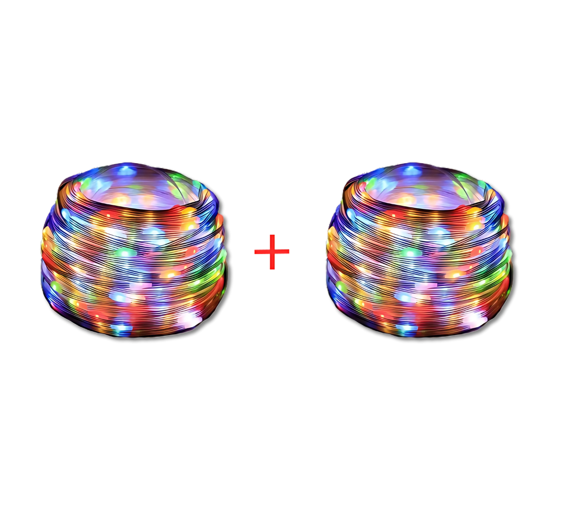 Luzes de Natal Led Arco Íris