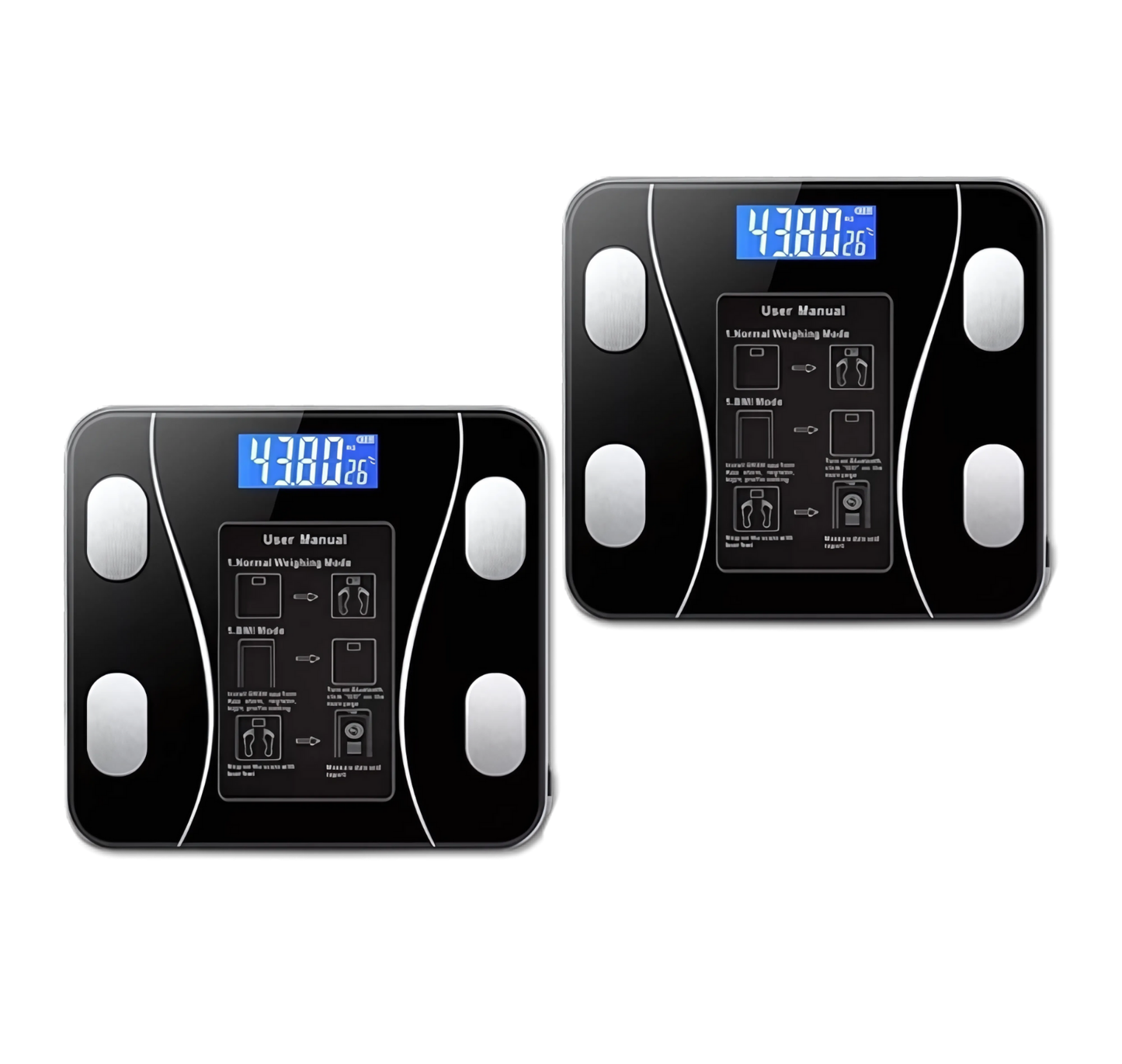 Balança Digital Corporal Bioimpedância Bluetooth