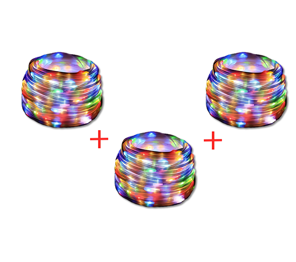 Luzes de Natal Led Arco Íris