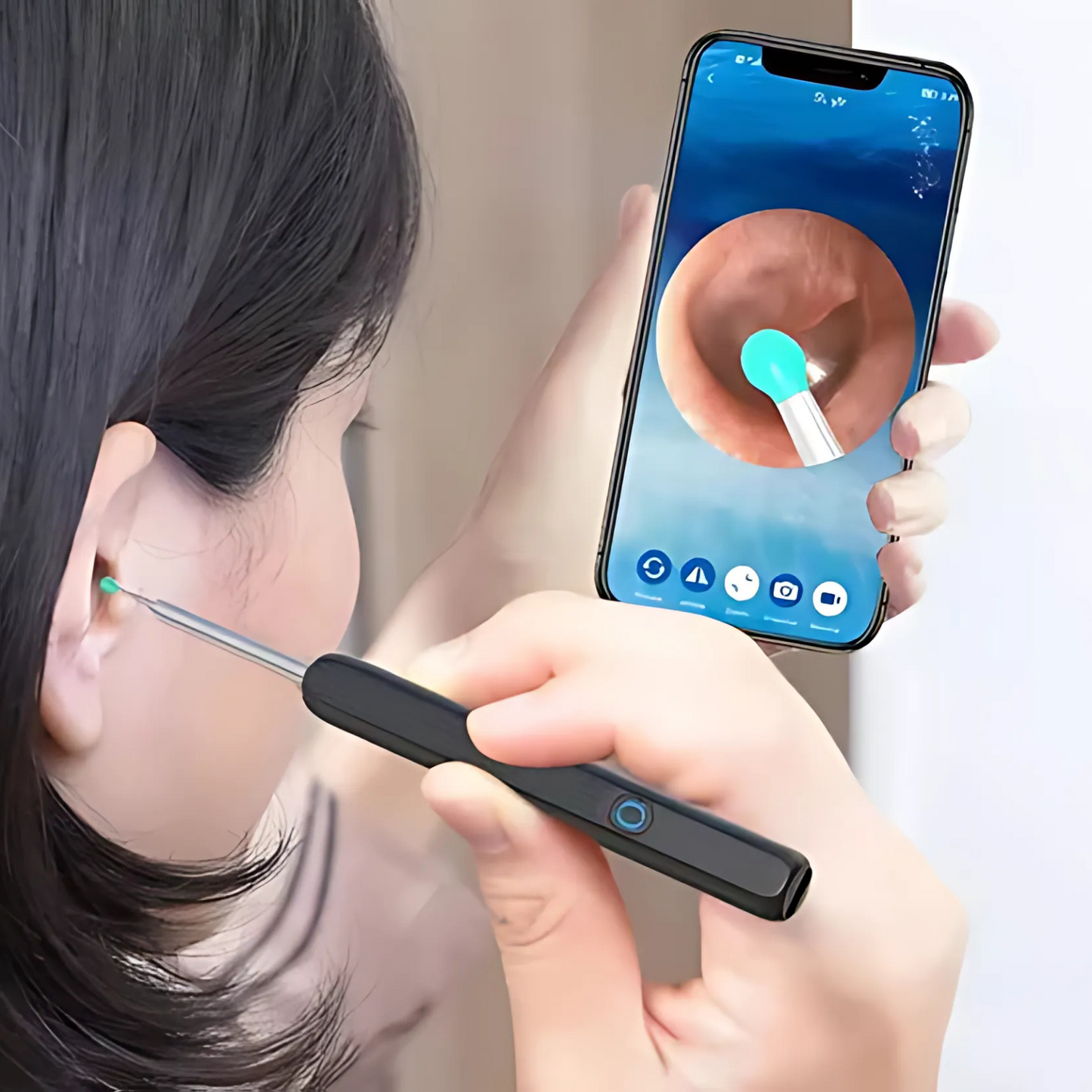 Limpador de Ouvido Com Câmera Clear Ear