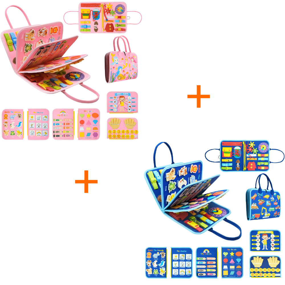 Maleta Educativa Sensorial Happy Kids