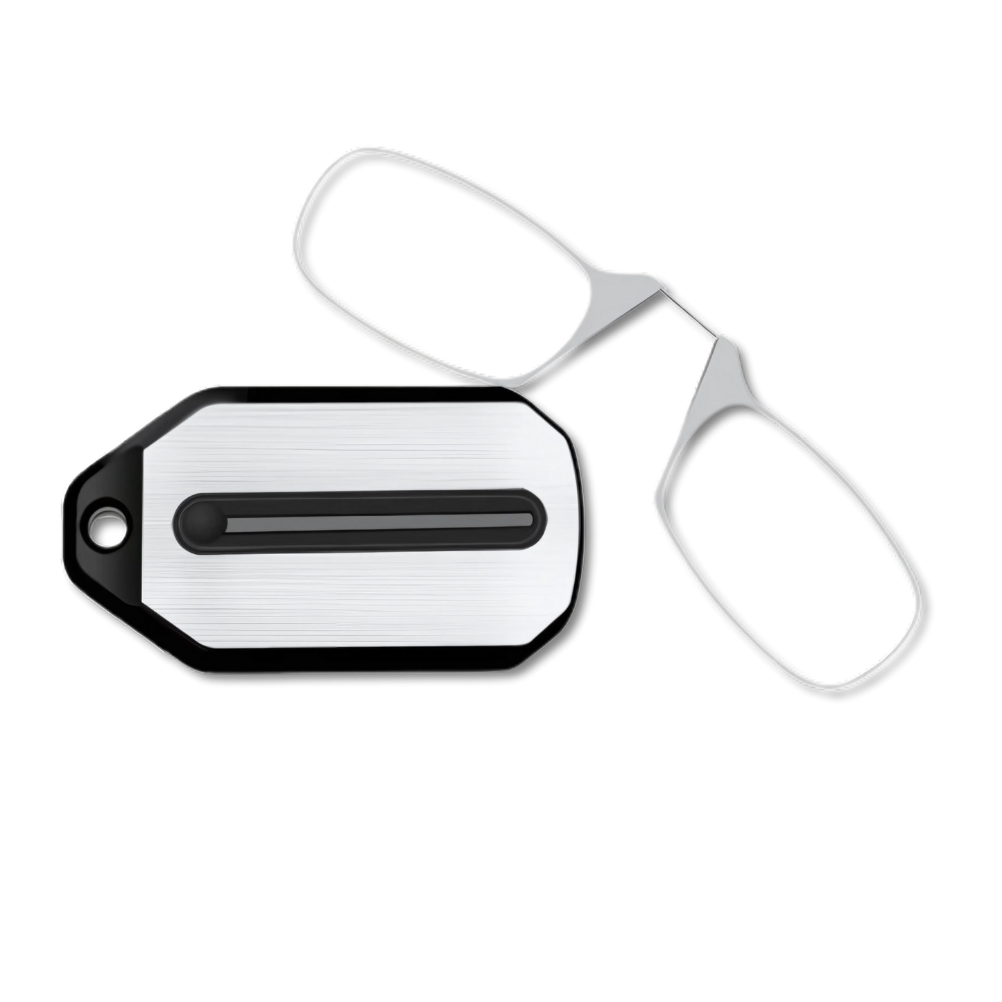 Mini Óculos Chaveiro de Leitura Dobrável Clip Glass