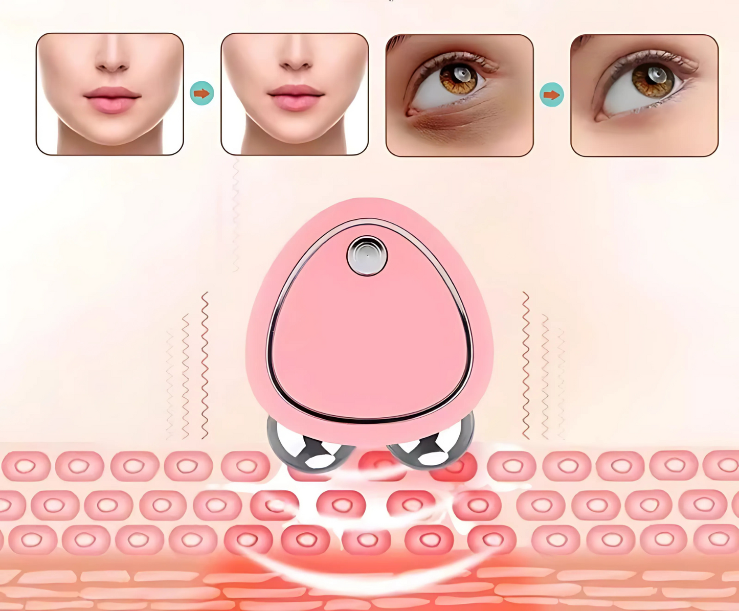 Massageador Facial Lifting Effect