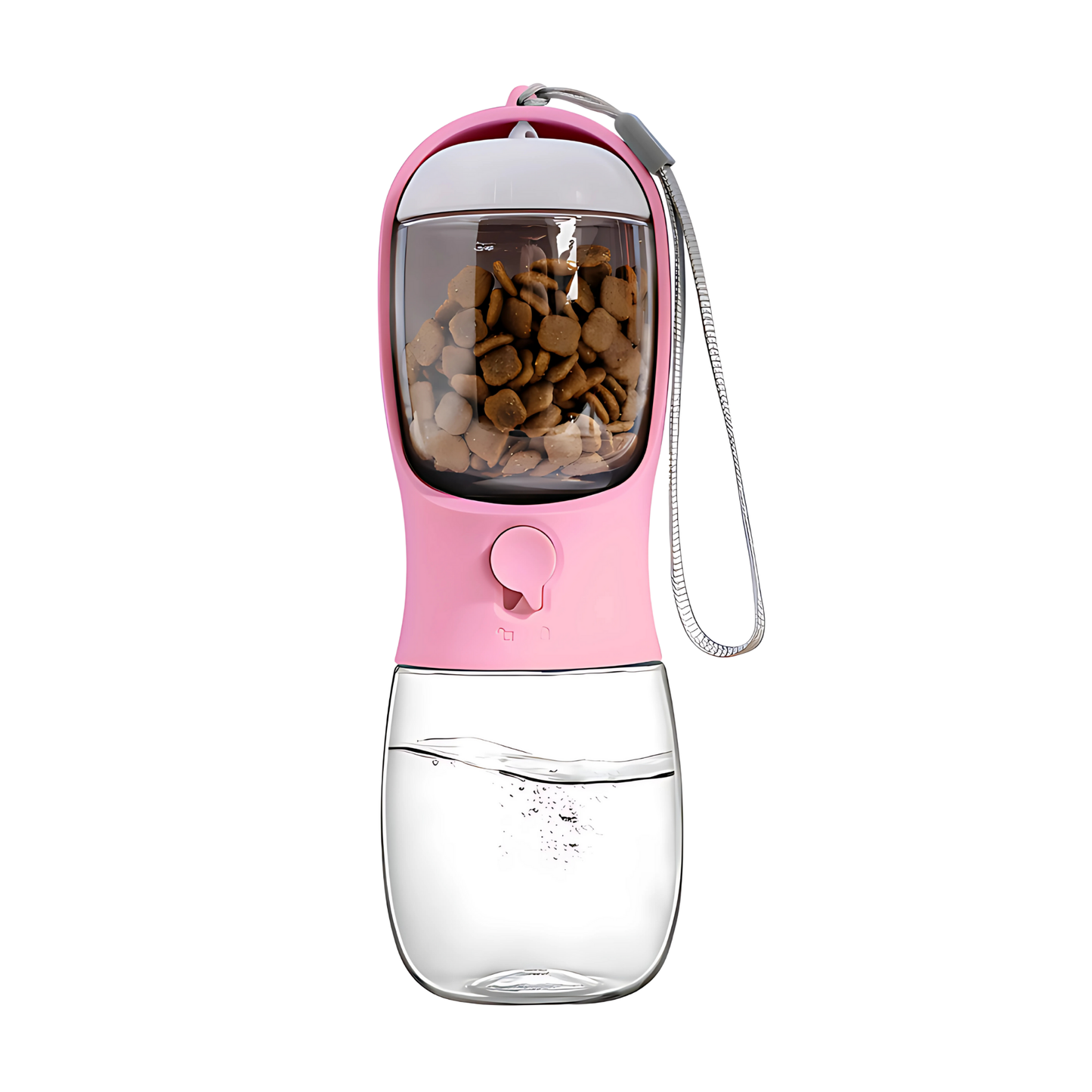 Garrafa de Água com Dispenser de Comida Portable
