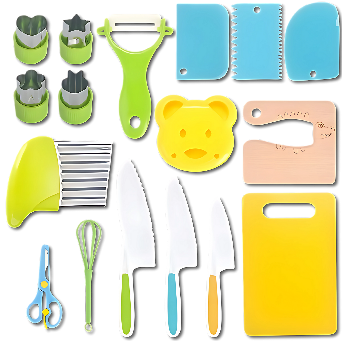 Conjunto de Utensílios Masterchefinho Kids