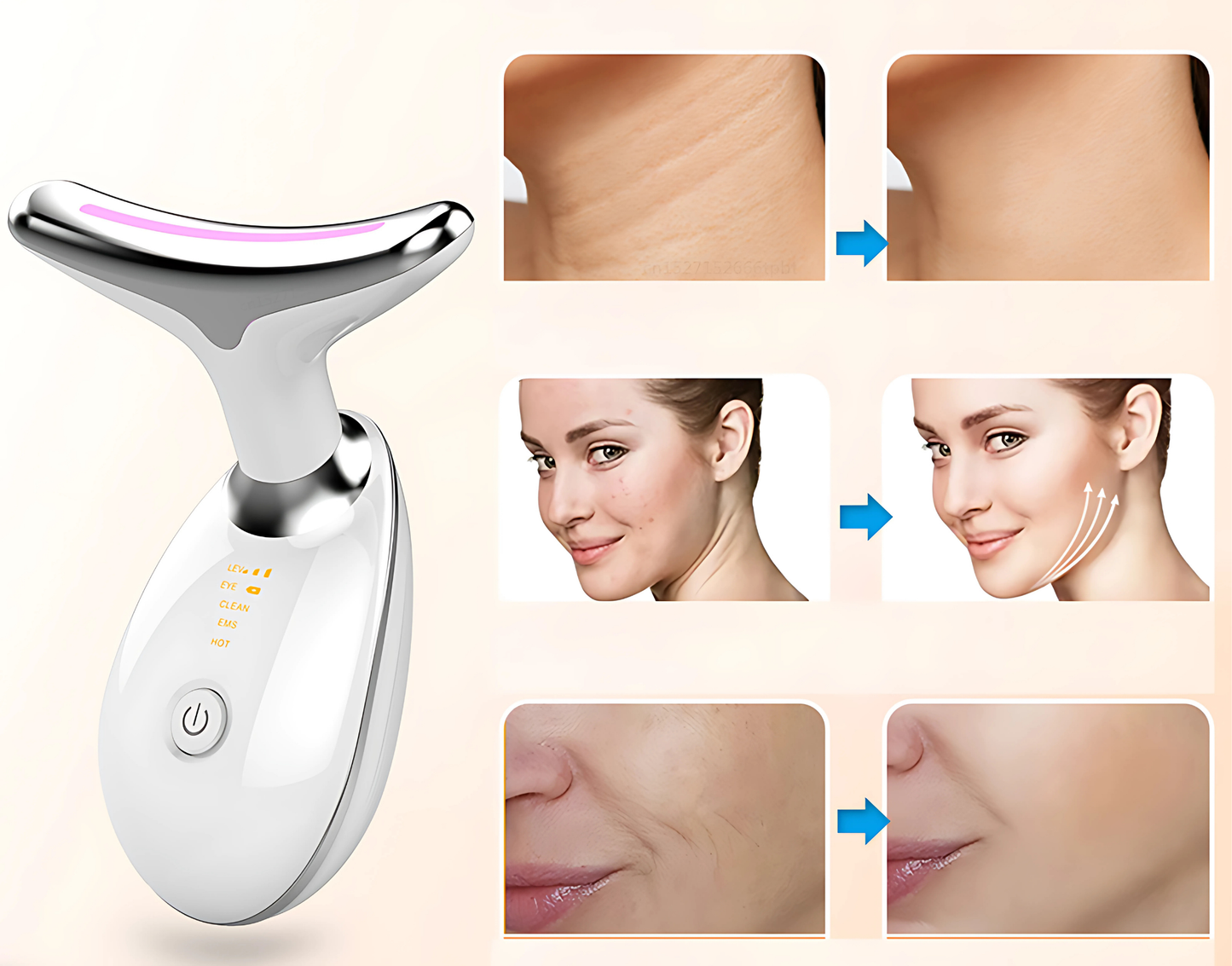 Massageador Facial Antienvelhecimento Face Rejuvenating