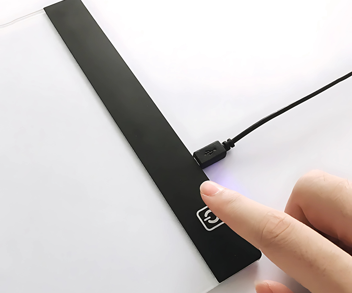 Prancheta de Desenho Inteligente com Luz Led Smart
