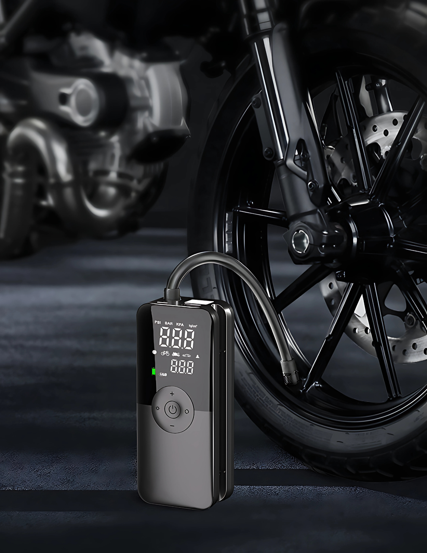Compressor de Ar Safe Charger Pro 3 em 1