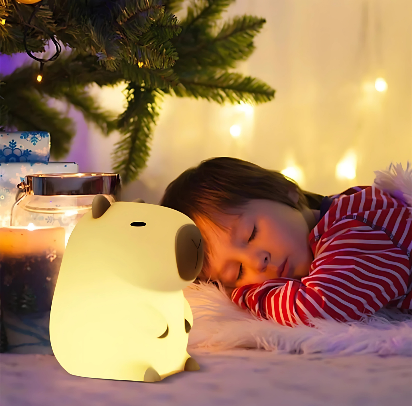 Luminária Infantil Capivara Good Sleep