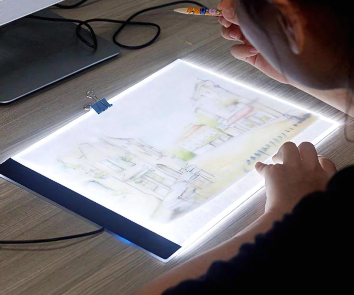 Prancheta de Desenho Inteligente com Luz Led Smart