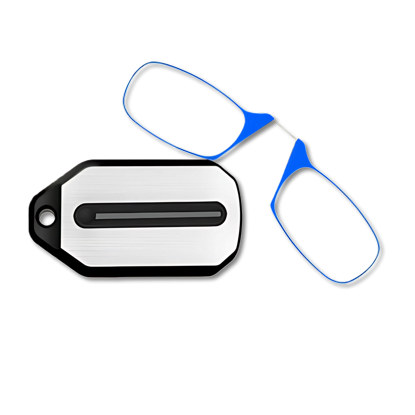 Mini Óculos Chaveiro de Leitura Dobrável Clip Glass