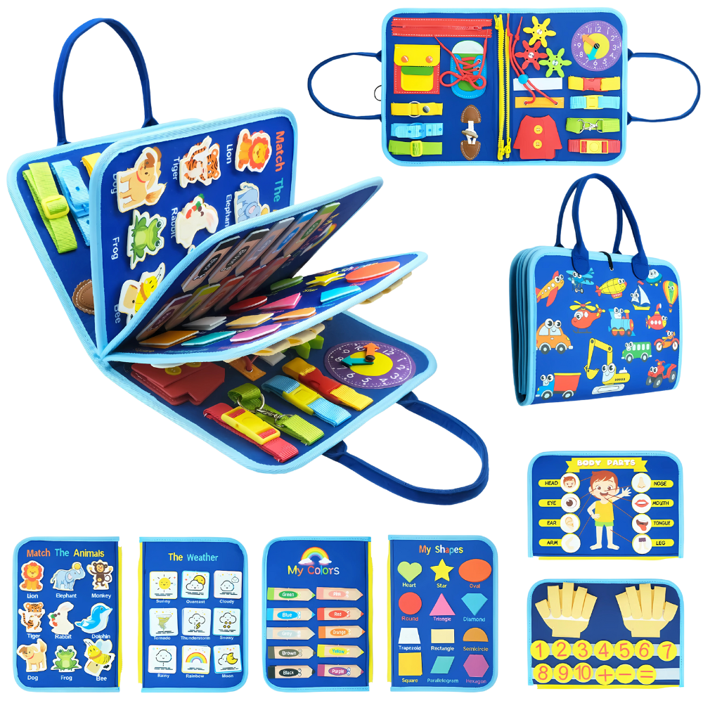 Maleta Educativa Sensorial Happy Kids