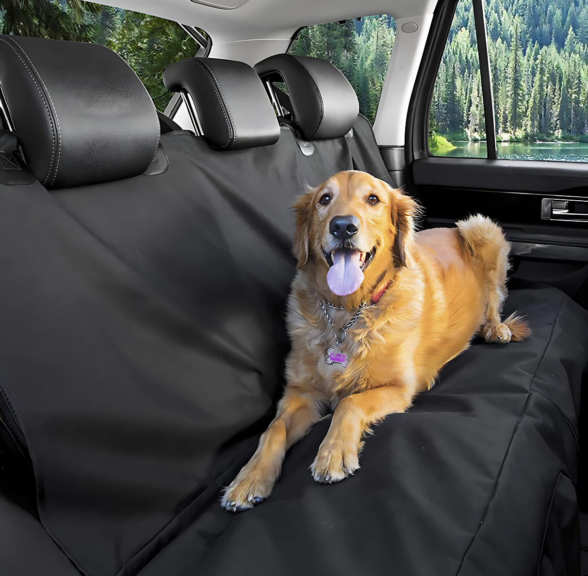 Capa Protetora de Assento de Carro para Pets Waterproof