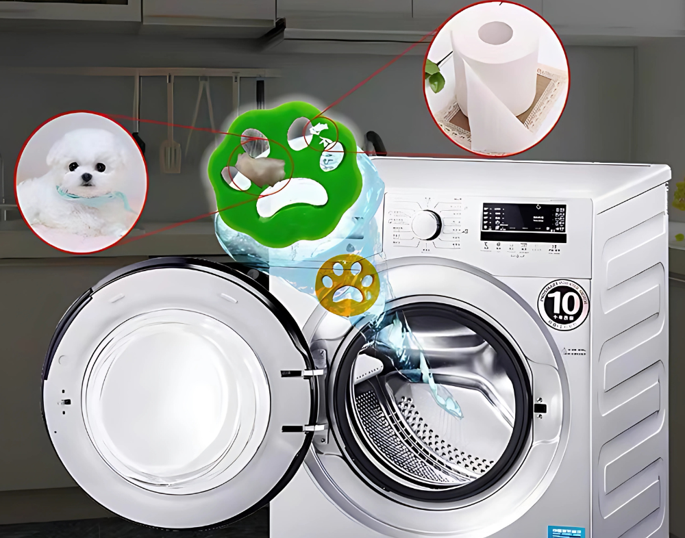 Removedor de Pêlos Reutilizável para Máquina Practical Cleaning