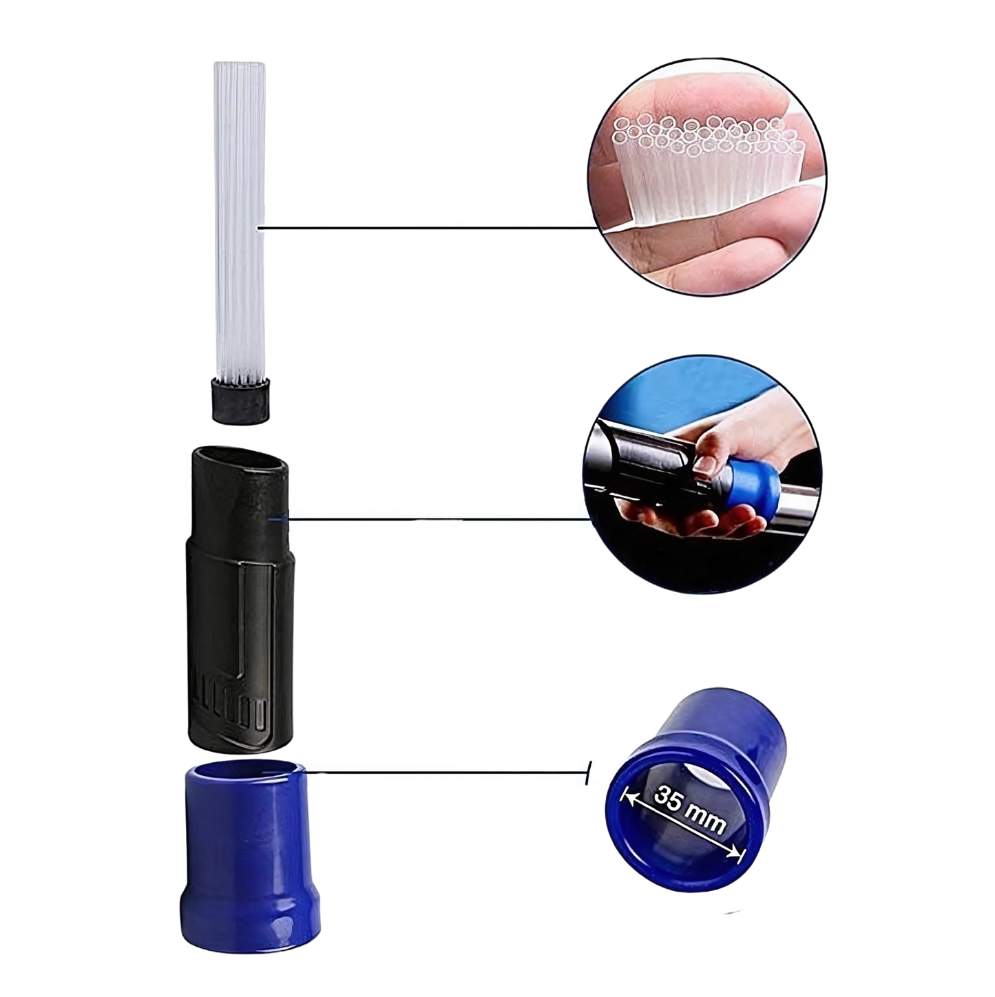 Bocal para Aspirador Removedor de Poeira Miracle Cleansing