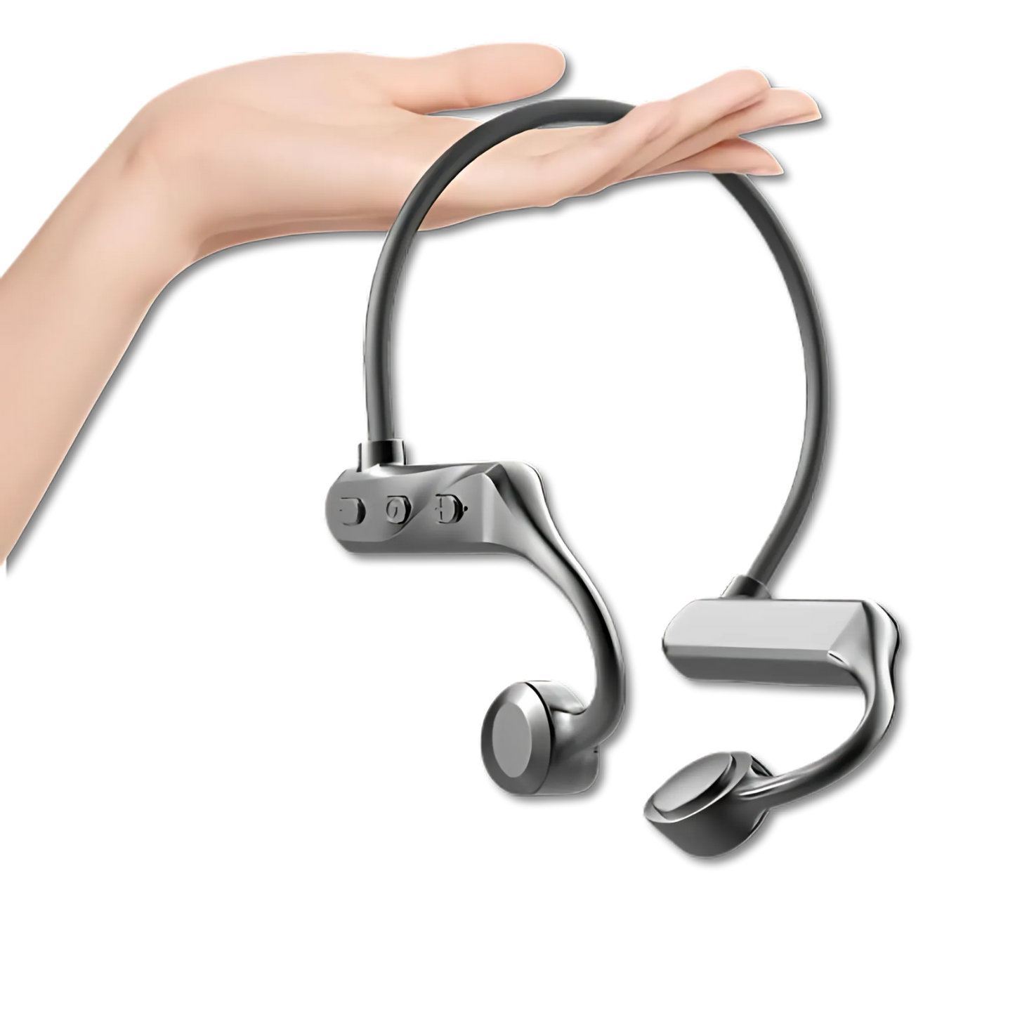 Fone sem Fio de Condução Óssea Bone Conduction