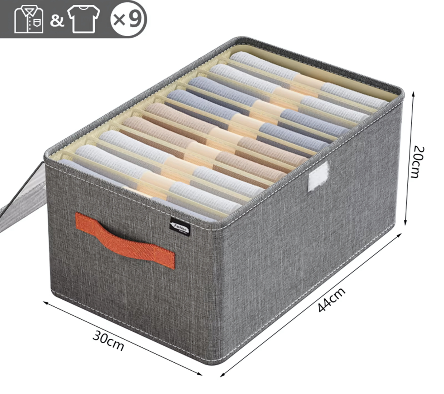 Organizador De Roupas Com Tampa Cover Max