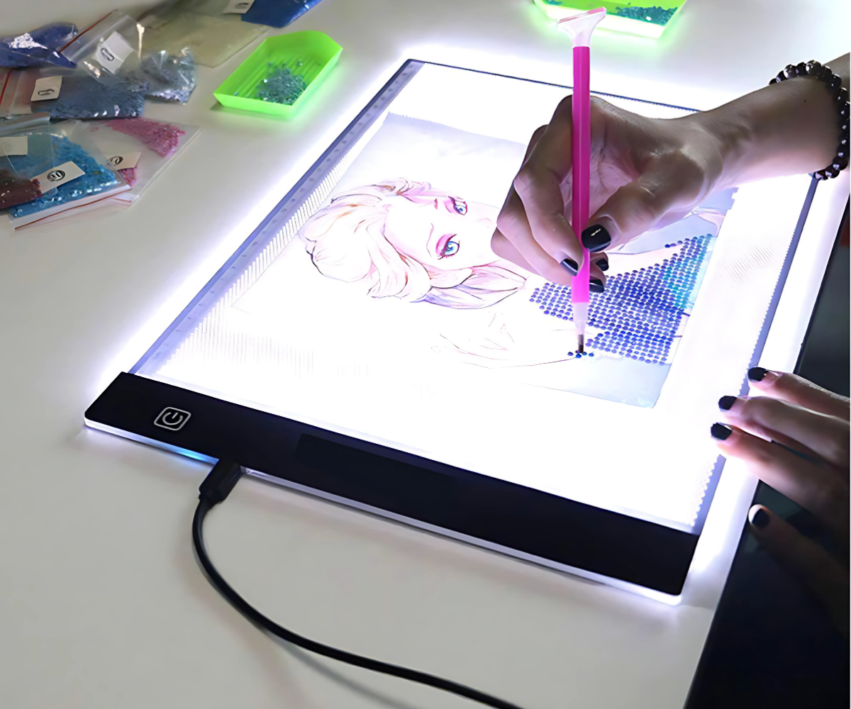 Prancheta de Desenho Inteligente com Luz Led Smart