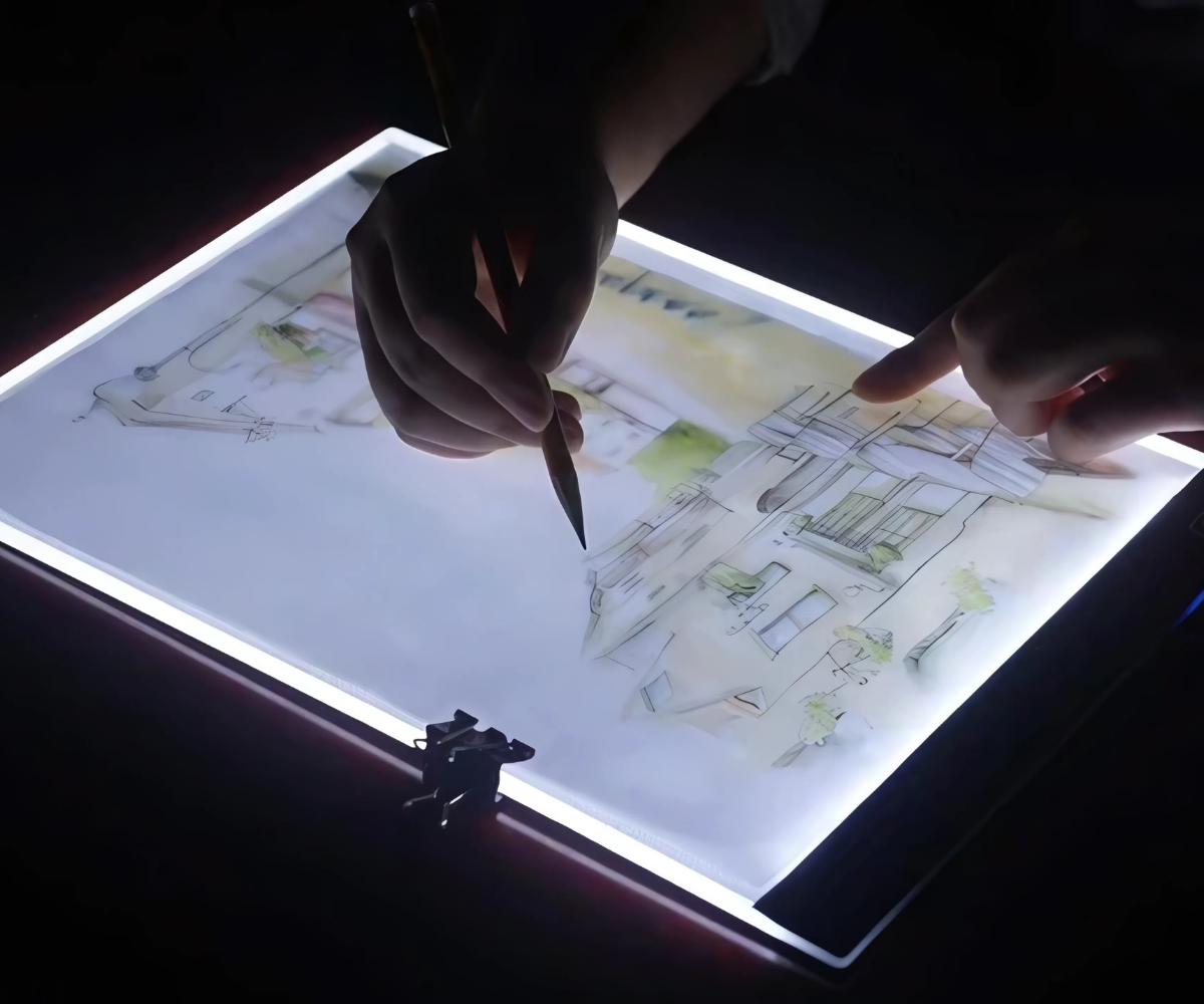 Prancheta de Desenho Inteligente com Luz Led Smart