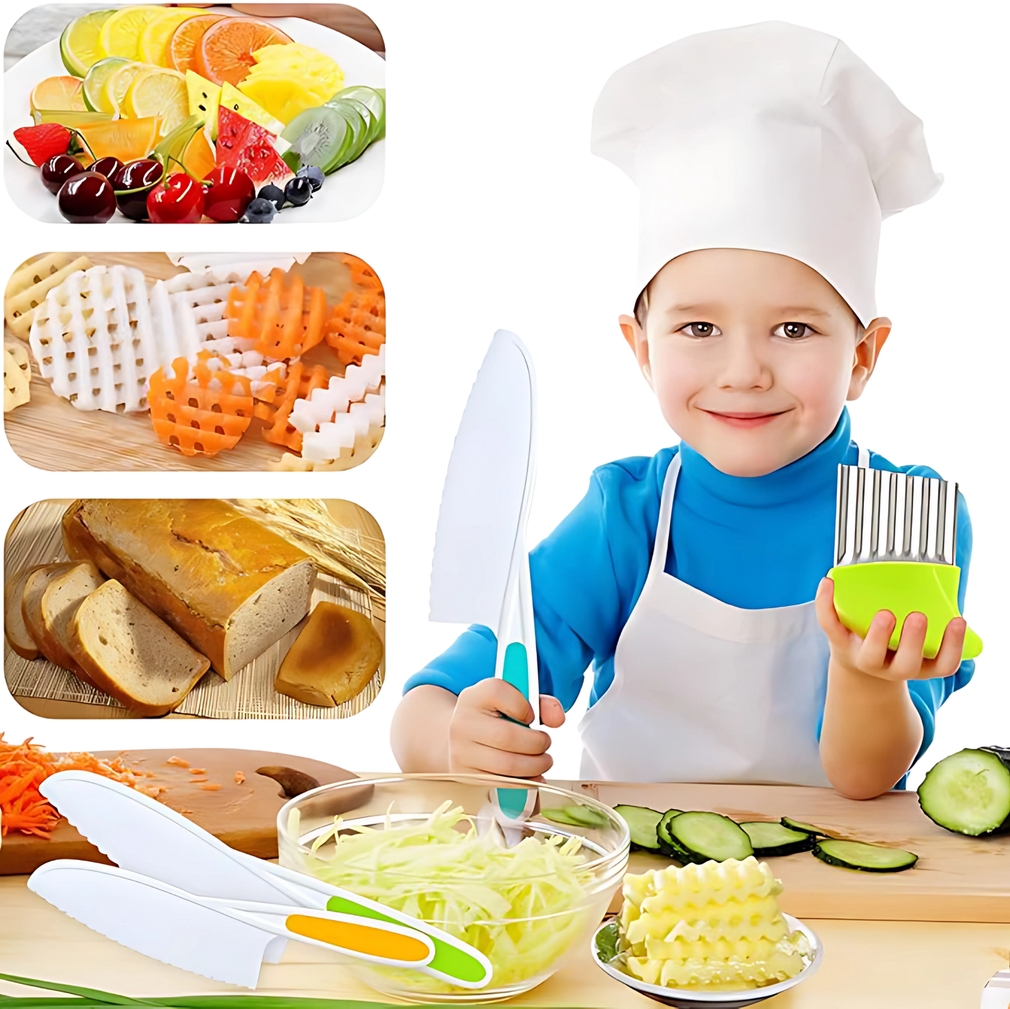Conjunto de Utensílios Masterchefinho Kids