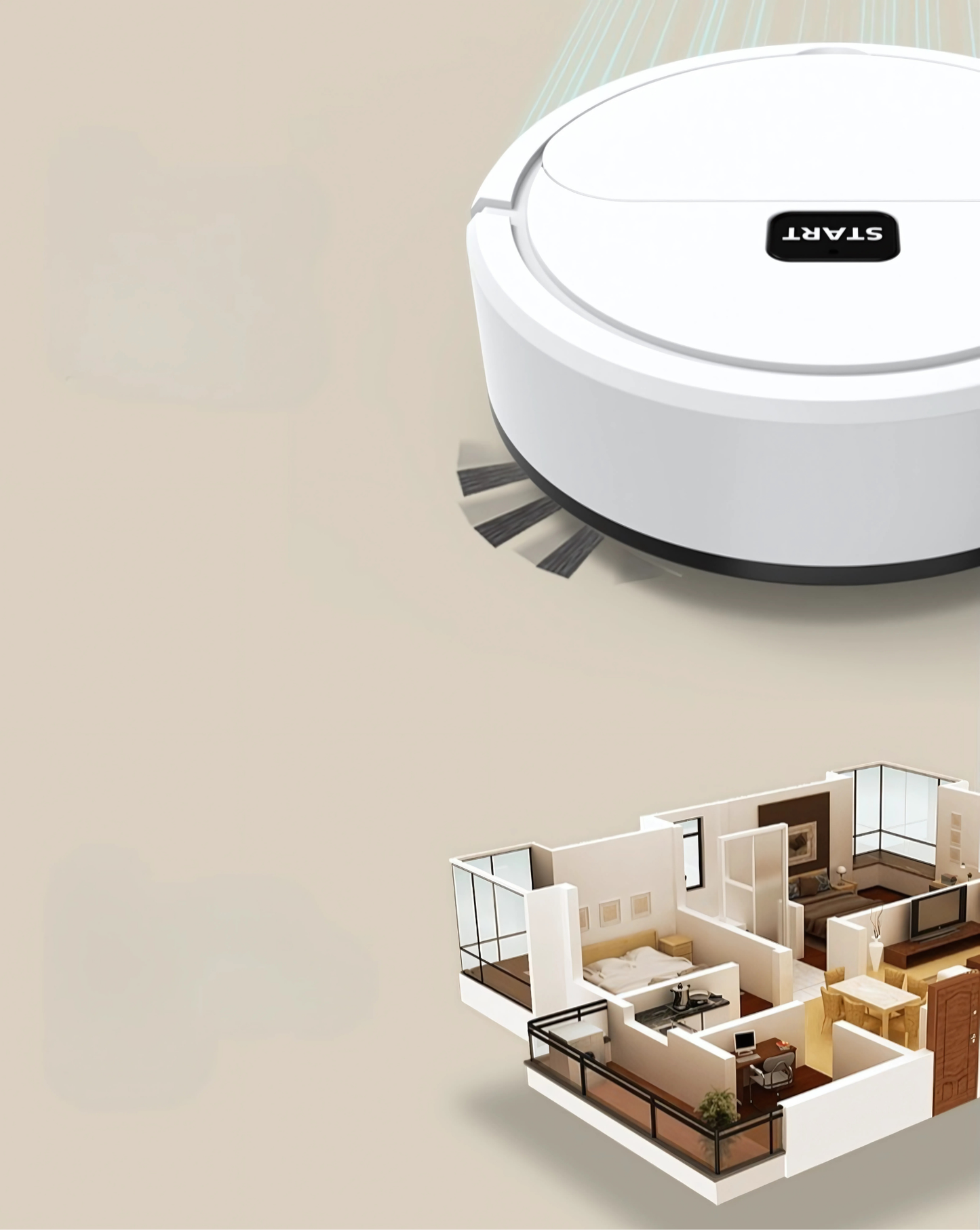 Robô Aspirador Smart Mini Cleaning