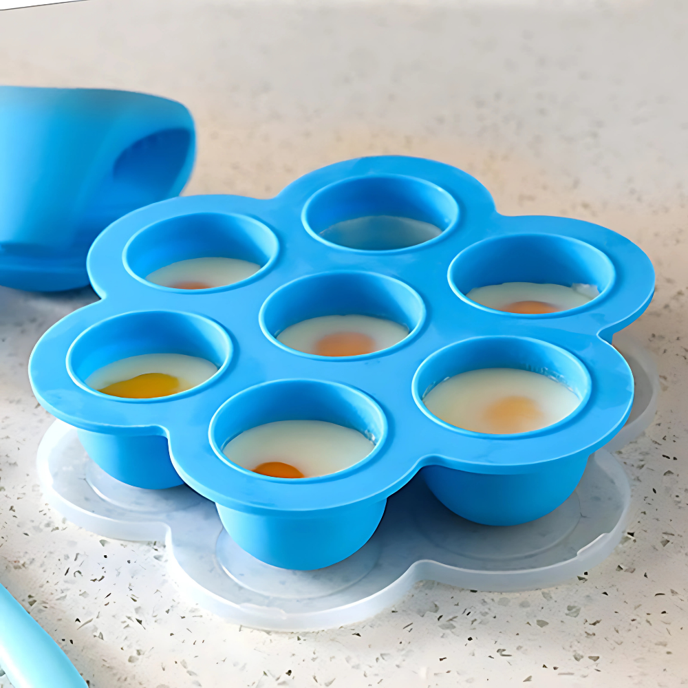 Forma de Silicone para Armazenamento de Alimentos para Bebês