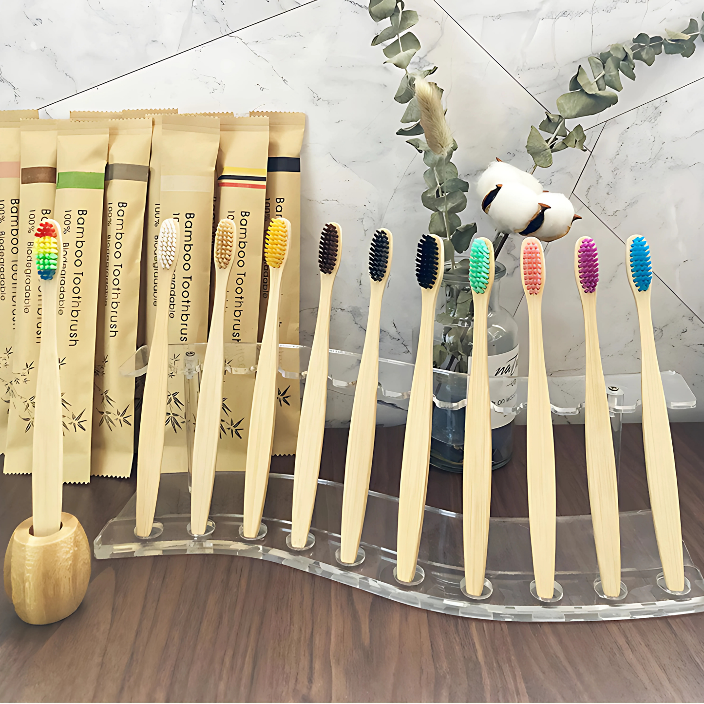 Escova de Dente Ecológica de Bambu Naturedent