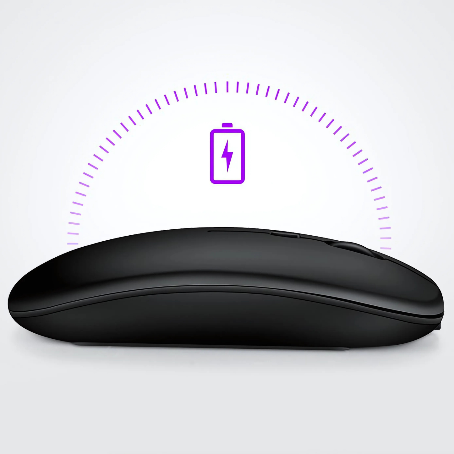 Mouse Sem Fio Wireless Recarregável RGB Gamer 1600dpi