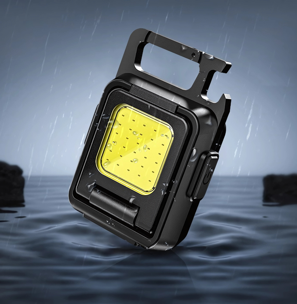 Chaveiro Lanterna Recarregável Duplo Led High Lumens