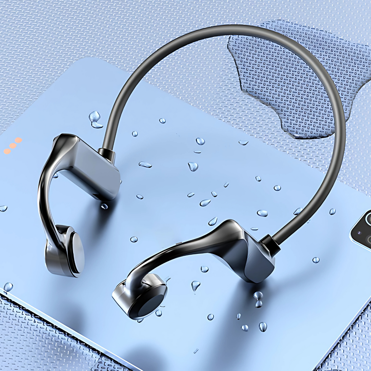 Fone sem Fio de Condução Óssea Bone Conduction