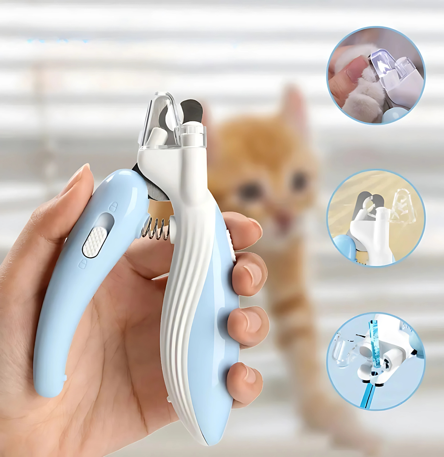 Cortador de Unha Pet com Led