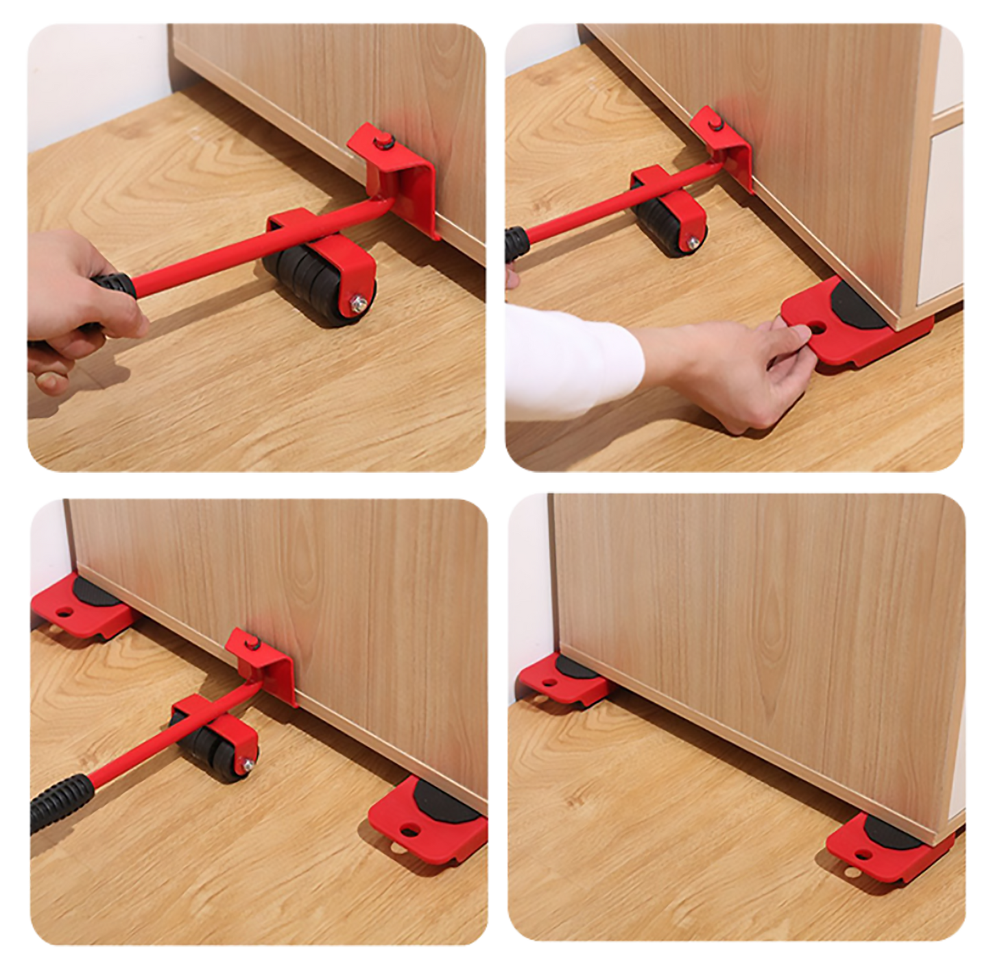 Suporte para Levantar e Mover Móveis Easy Wheels