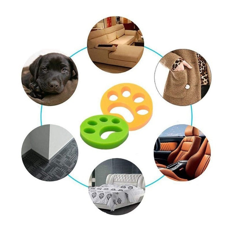Removedor de Pêlos Reutilizável para Máquina Practical Cleaning
