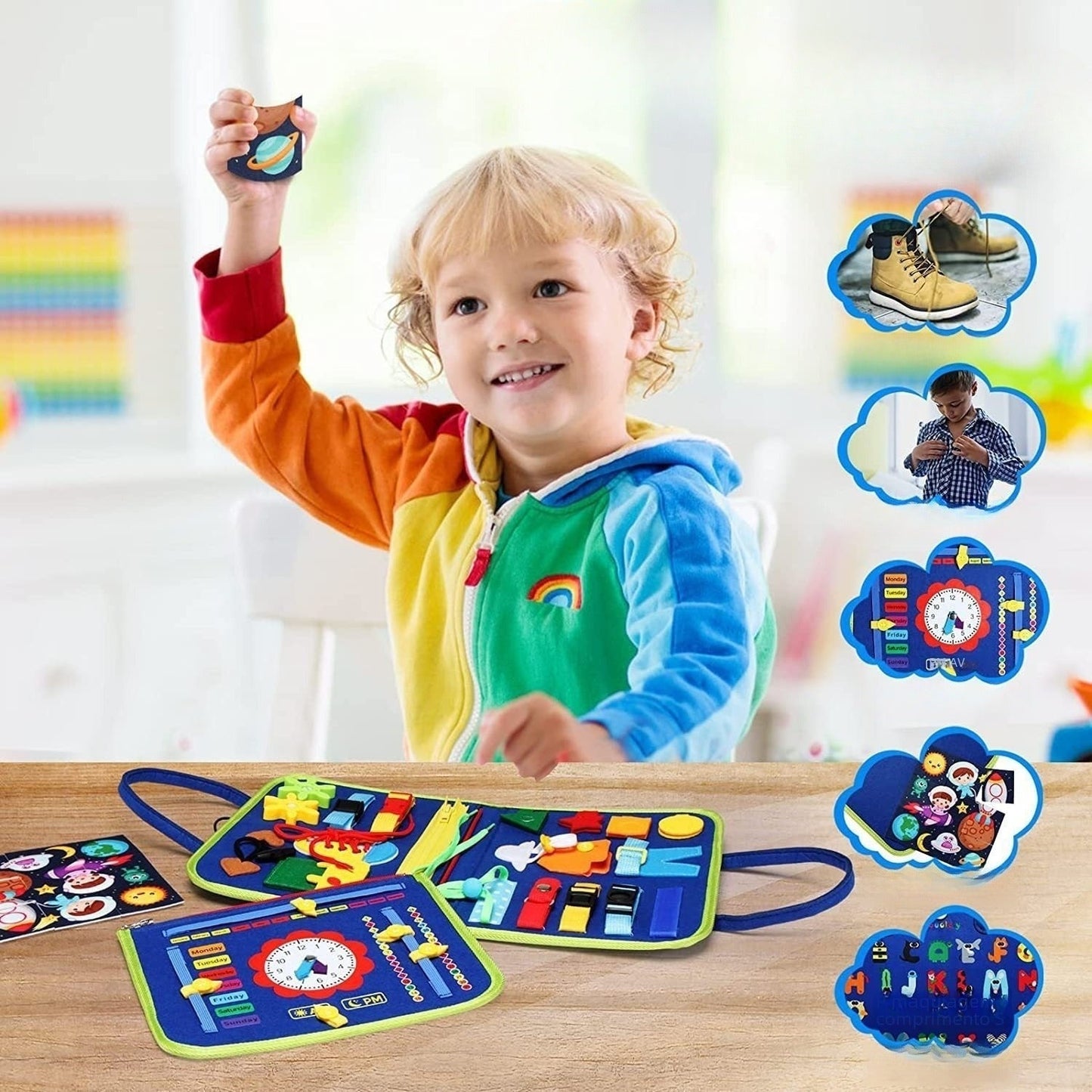 Maleta Educativa Sensorial Happy Kids
